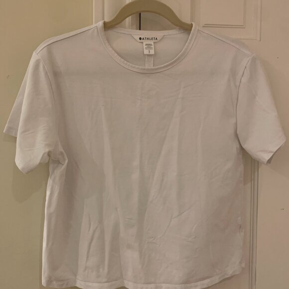 Athleta Essential White Tee - Picture 5 of 7